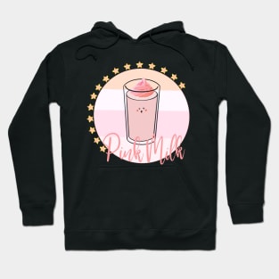 Pink Milk Foodies Hoodie